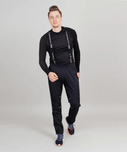 Разминочные брюки Nordski Premium Black (S, Black, , , , , )