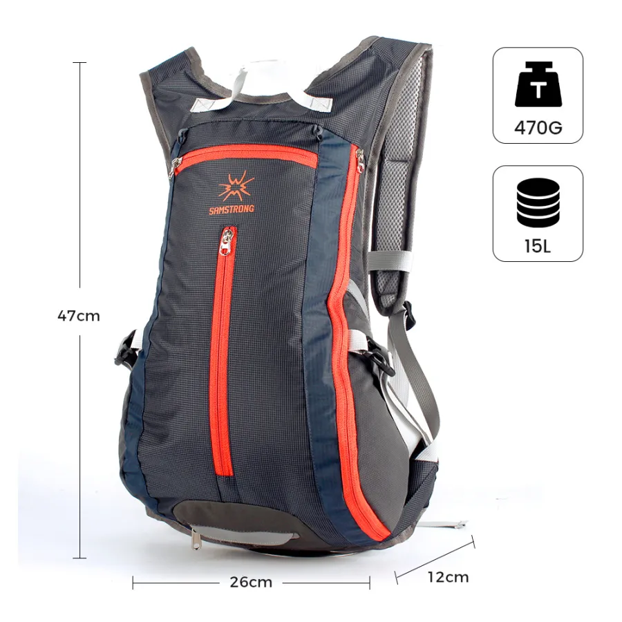 B0460 CYCLING BAG Рюкзак (черный)