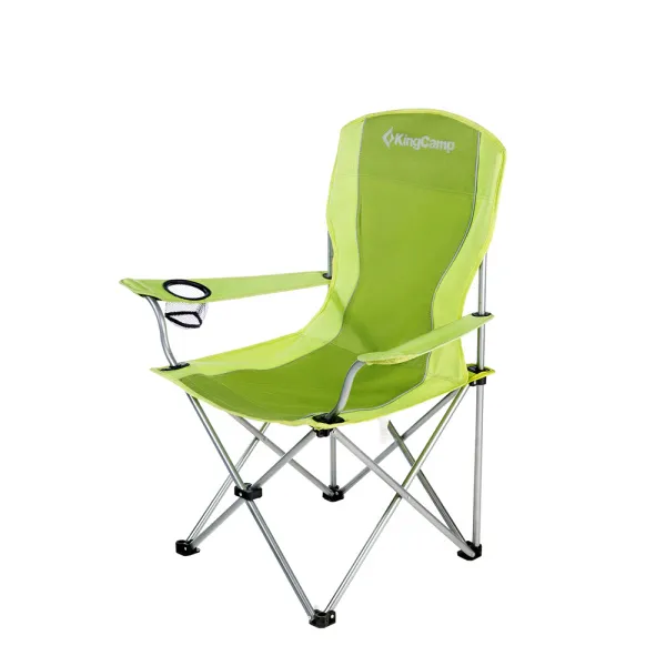King Camp 3818 arms chair кресло скл. cталь (84х50х96, черно-серый)
