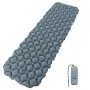 Atepa 1008 mattress коврик надувной (св. серый, 189х58х6 см)