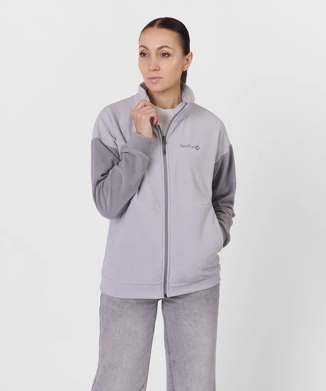 Джемпер Camp Jacket Женский (S, 7040/св.серый/серый, , , , , )