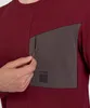 Футболка с длинным рукавом QR LS Мужская (S, 1100/бордовый, , , , , )