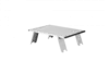 2401 MINI ALUNIUM TABLE S стол скл. алюм (серебристый)