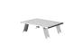 Atepa 2401 mini alunium table s стол скл. алюм (серебристый)