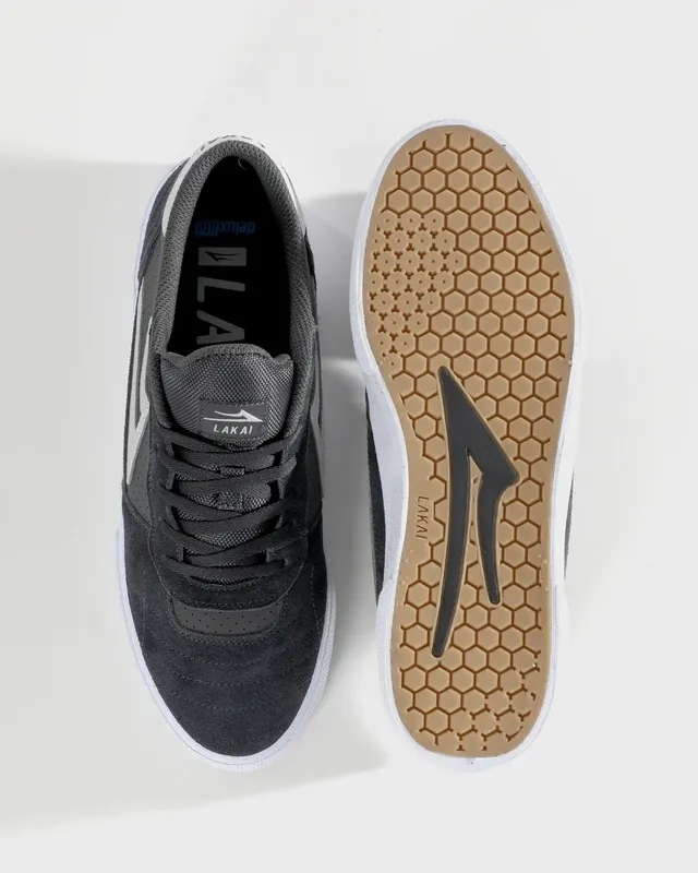 Кеды Lakai Cambridge (42, CHARCOAL SUEDE/WHITE, , , , , )