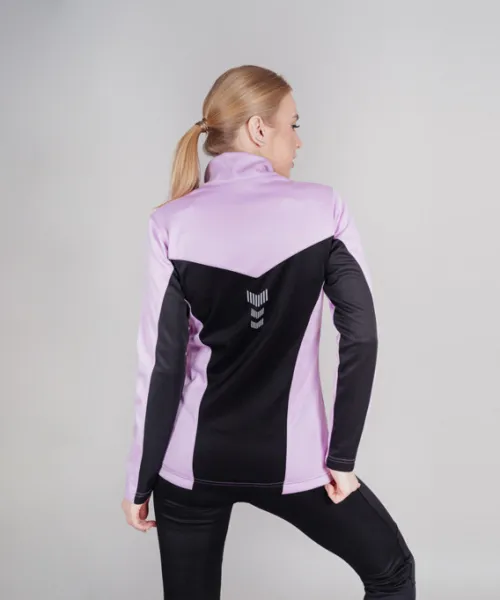 Разминочная куртка Nordski Base Orchid/Black W (S, Orchid/Black, , , , , )