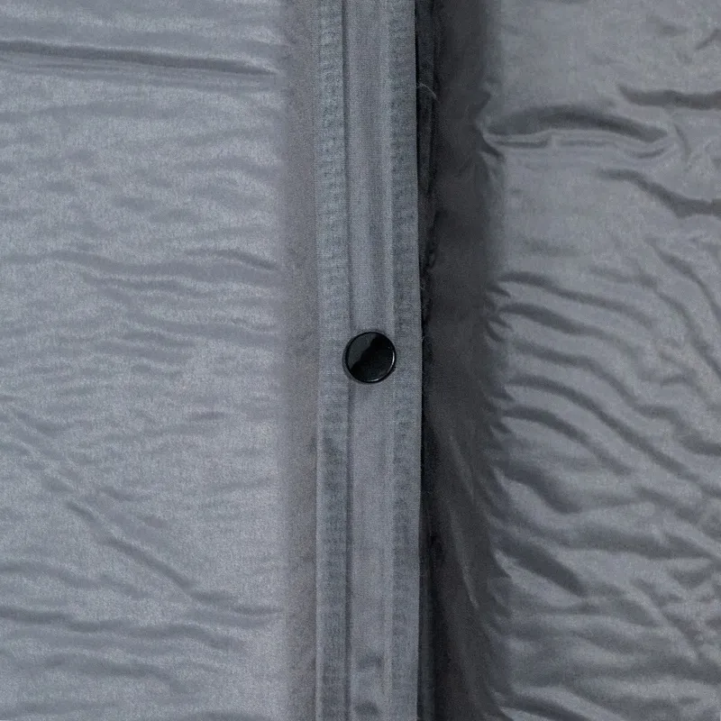 CAMPER WIDE MAT самонадувающиеся коврики (200х81х5 см, серый/синий)