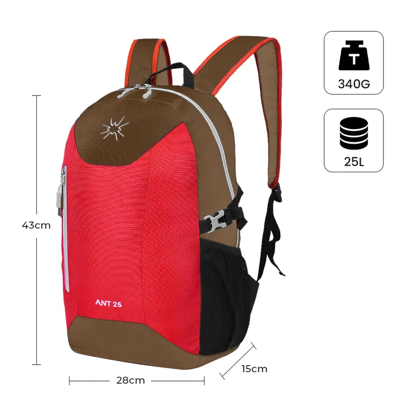 B0209 ANT 25 Рюкзак (25 розовый-коричневый)