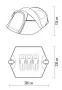 Talberg solar quick палатка talberg (зелёный)