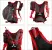 B0462 CYCLING BAG Рюкзак (черный/зеленый)