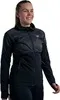 *Куртка NONAME WINDRUNNER JACKET 22 WOS 2001216-0001 ветрозащ, с капюшоном женск. (3-XS, Черный, , , , , )