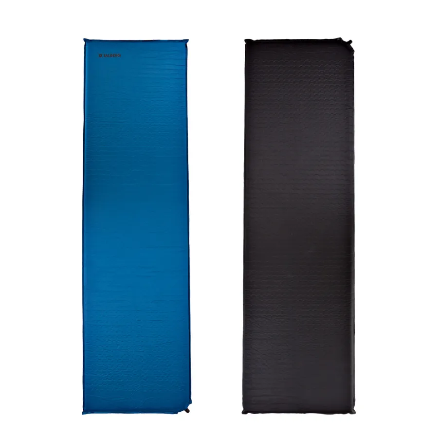 LIGHT MAT самонадувающиеся коврики (183X51X3.8 синий)