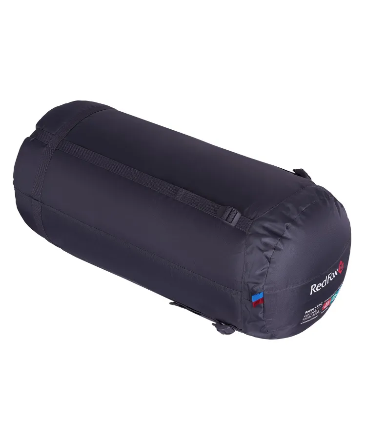 Спальный мешок пуховый Rapid -40C right (Regular, 1282/т.красный/синий, , , , , )