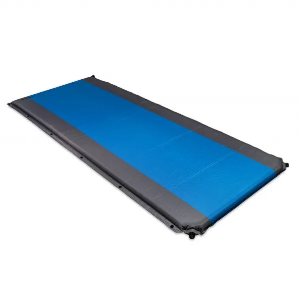 Talberg relax wide mat самонадувающиеся коврики (195х90х10 см, серый/синий)