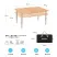 King Camp 2111 bamboo table 7550 стол скл. (75х50х30/40 см)