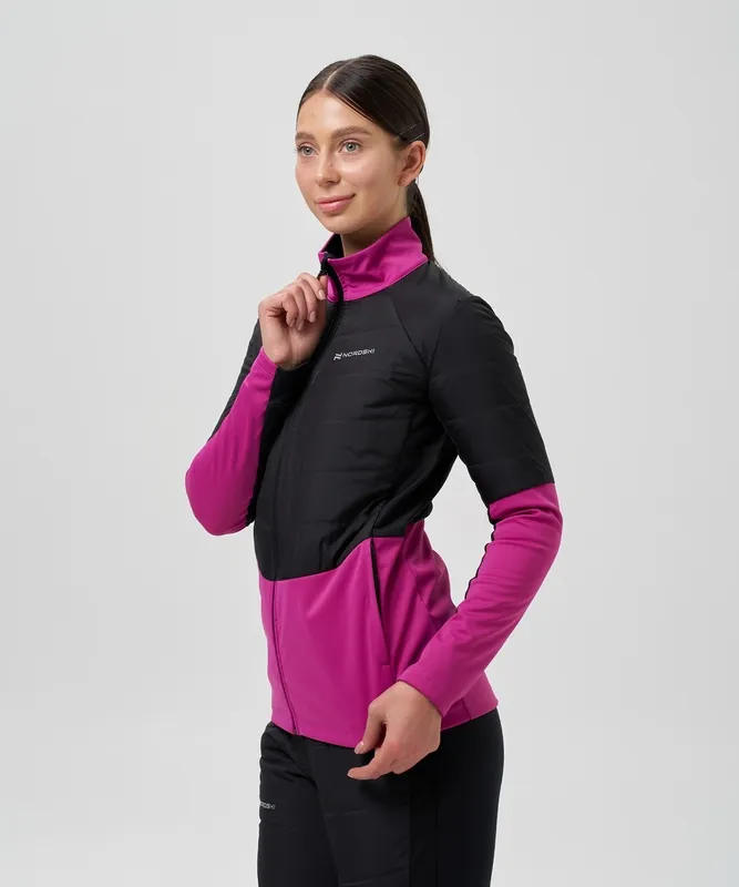 Куртка Nordski Hybrid Pro 2.0 Fuchsia/Black W (38-S, Fuchsia/Black, , , , , )