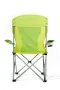 King Camp 3818 arms chair кресло скл. cталь (84х50х96, черно-серый)