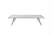 Atepa 2403 mini alunium table l стол скл. алюм (серебристый)