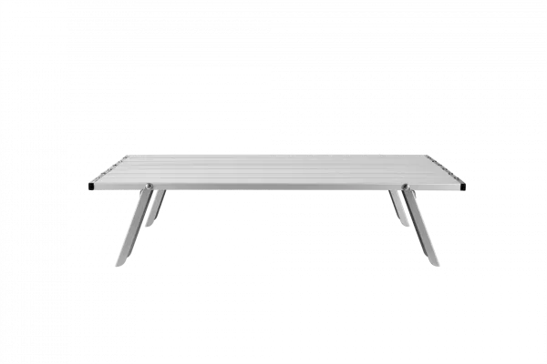 Atepa 2403 mini alunium table l стол скл. алюм (серебристый)