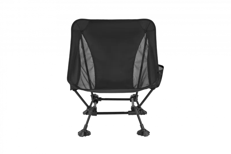 2405 ULTRALIGHT SQUARE LOW CHAIR кресло скл. (черный)