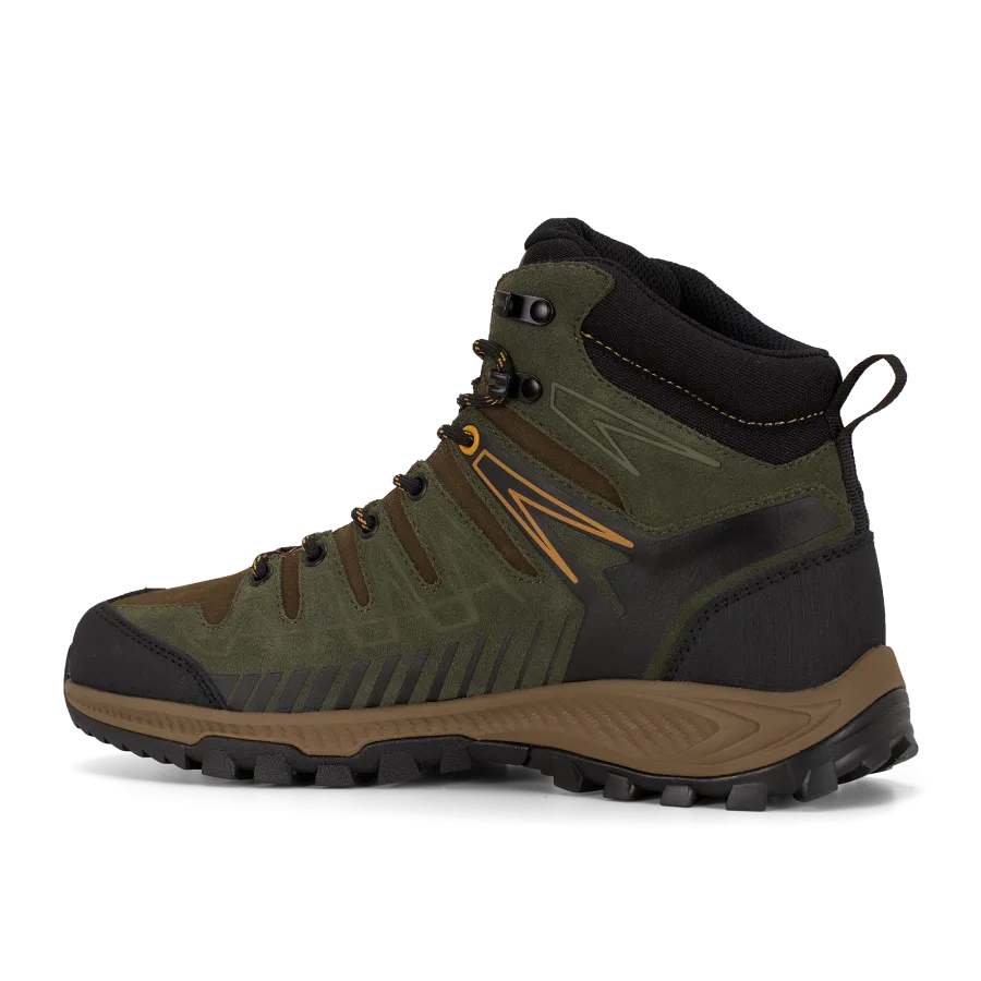 Ботинки THUNDER LEATHER MID WP (43.5, DARK GREEN / HONEY, , , , , )