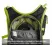 B0462 CYCLING BAG Рюкзак (черный/зеленый)