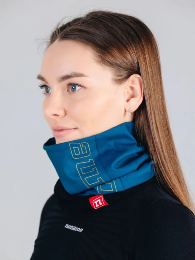 *Снуд NONAME FLEECE NECKWARMER MEDIUM 2001827-0275 (One Size, Синий/черный, , , , , )