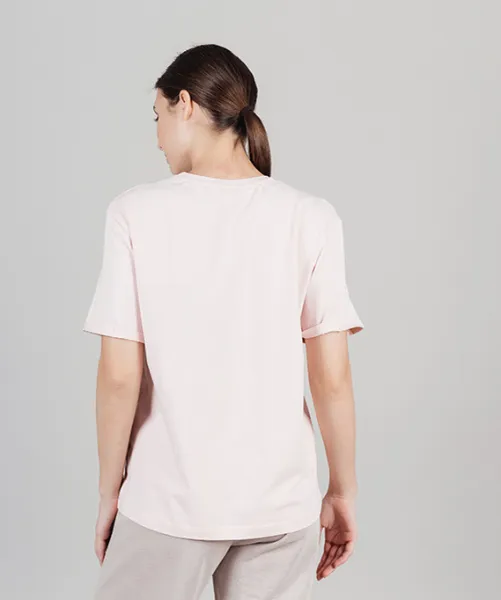 Футболка Nordski Simple Logo Soft Pink W (36, Soft Pink, , , , , )