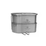 Cook 'n' Escape ca2117 titanium canteen mesh kit набор походной посуды