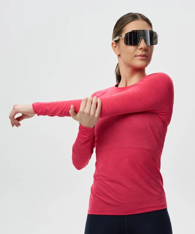 Футболка Nordski Pro Magenta W с длинным рукавом (42-L, Magenta, , , )