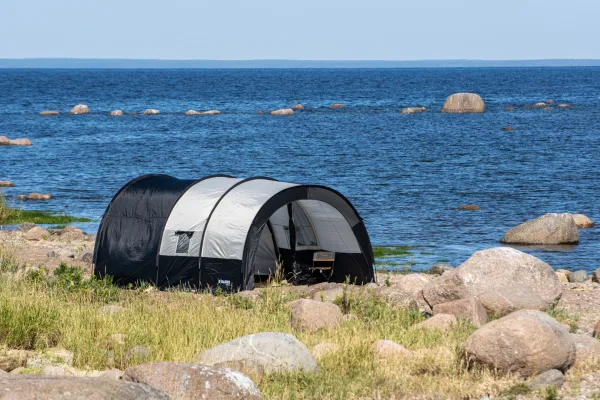 Talberg tonnel plus 5 палатка talberg (серый)