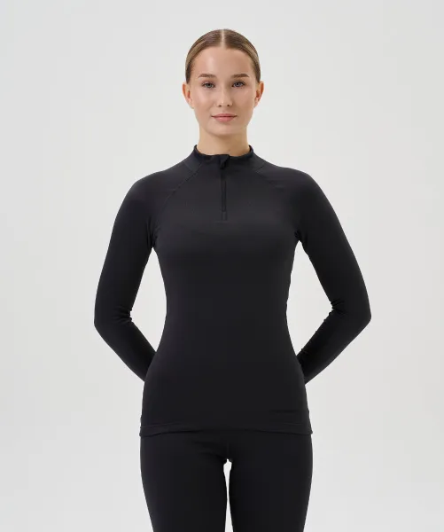 Рубашка Nordski Intense Half Zip Grey W (38-S, Grey, , , , , )