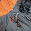 SUMMIT EXP -28°C спальный мешок (-28С, серый/оранжевый левый)