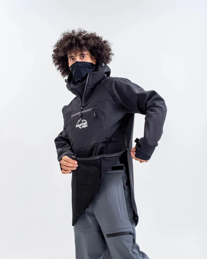 *Анорак Black Husky (3XL, Черный, , , , , )