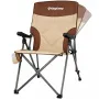 King Camp 2225 polar c30 кресло скл. сталь (84х59х101см, бежевый-коричневый)
