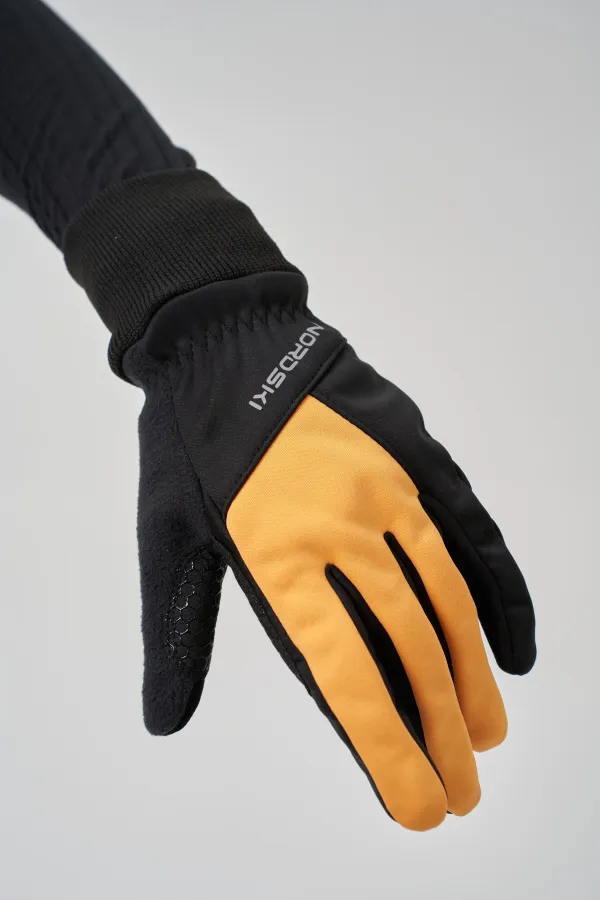 Перчатки Nordski Motion Black/Orange WS (10-L, Black/Orange, , , , , )