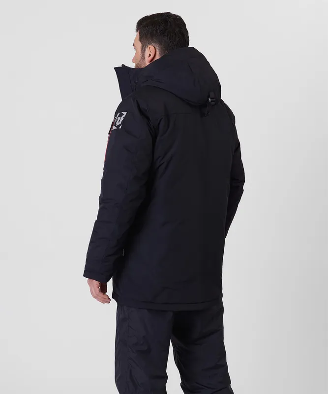 Куртка утепленная Snow Man lV Мужская (XL, 1000/черный, , , , , )