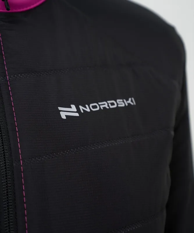 Куртка Nordski Hybrid Pro 2.0 Fuchsia/Black W (38-S, Fuchsia/Black, , , , , )