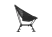 Atepa 2405 ultralight square low chair кресло скл. (черный)