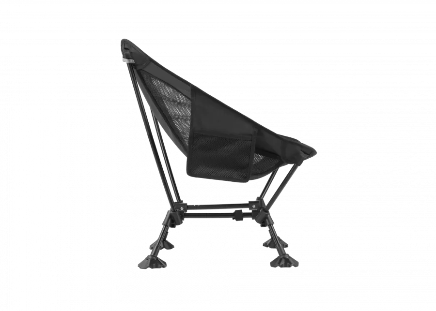 2405 ULTRALIGHT SQUARE LOW CHAIR кресло скл. (черный)