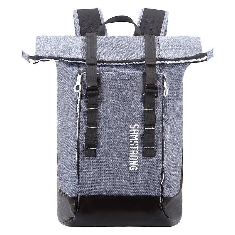 B0369 CASUAL BACKPACK Рюкзак (серый)