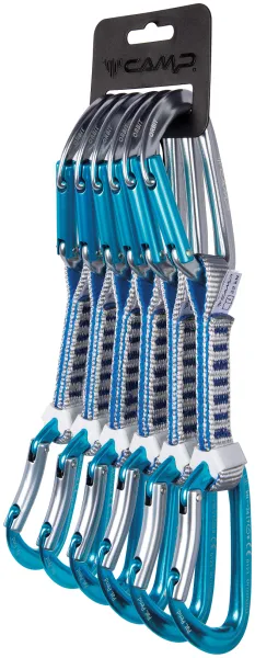 Карабин с оттяжкой ORBIT EXPRESS KS 12cm (, Grey/Blue/Fuchsia, , , )