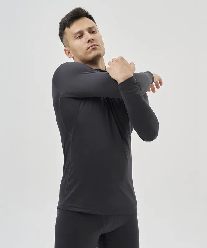 Рубашка Nordski Intense Half Zip Grey (46-S, Grey, , , , , )