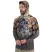 *Футболка "Mark Hoodie V3" принт (XS, Принт серо-оранжевый/Серый, , , )