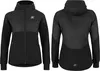 *Куртка NONAME WINDRUNNER JACKET 22 WOS 2001216-0001 ветрозащ, с капюшоном женск. (3-XS, Черный, , , , , )