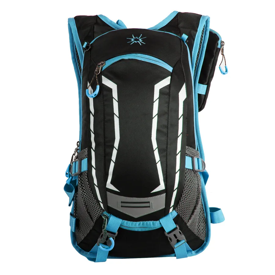 B0462 CYCLING BAG Рюкзак (черный/зеленый)