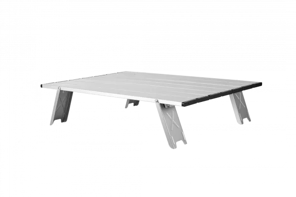 Atepa 2403 mini alunium table l стол скл. алюм (серебристый)