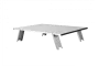 Atepa 2403 mini alunium table l стол скл. алюм (серебристый)