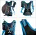B0462 CYCLING BAG Рюкзак (черный/зеленый)