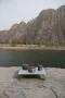 Atepa 2403 mini alunium table l стол скл. алюм (серебристый)